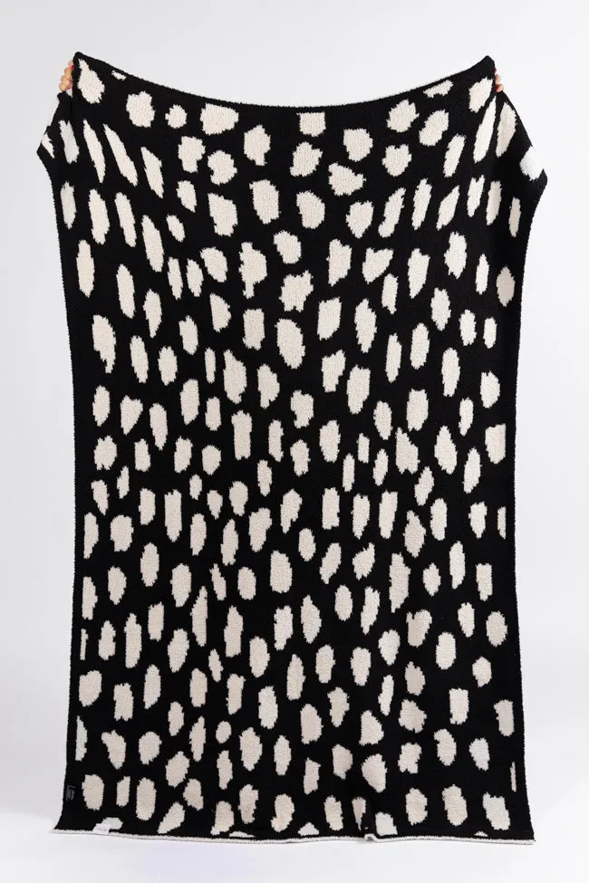 Make Me Believe Small Leopard Spotted Blanket FINAL SALE