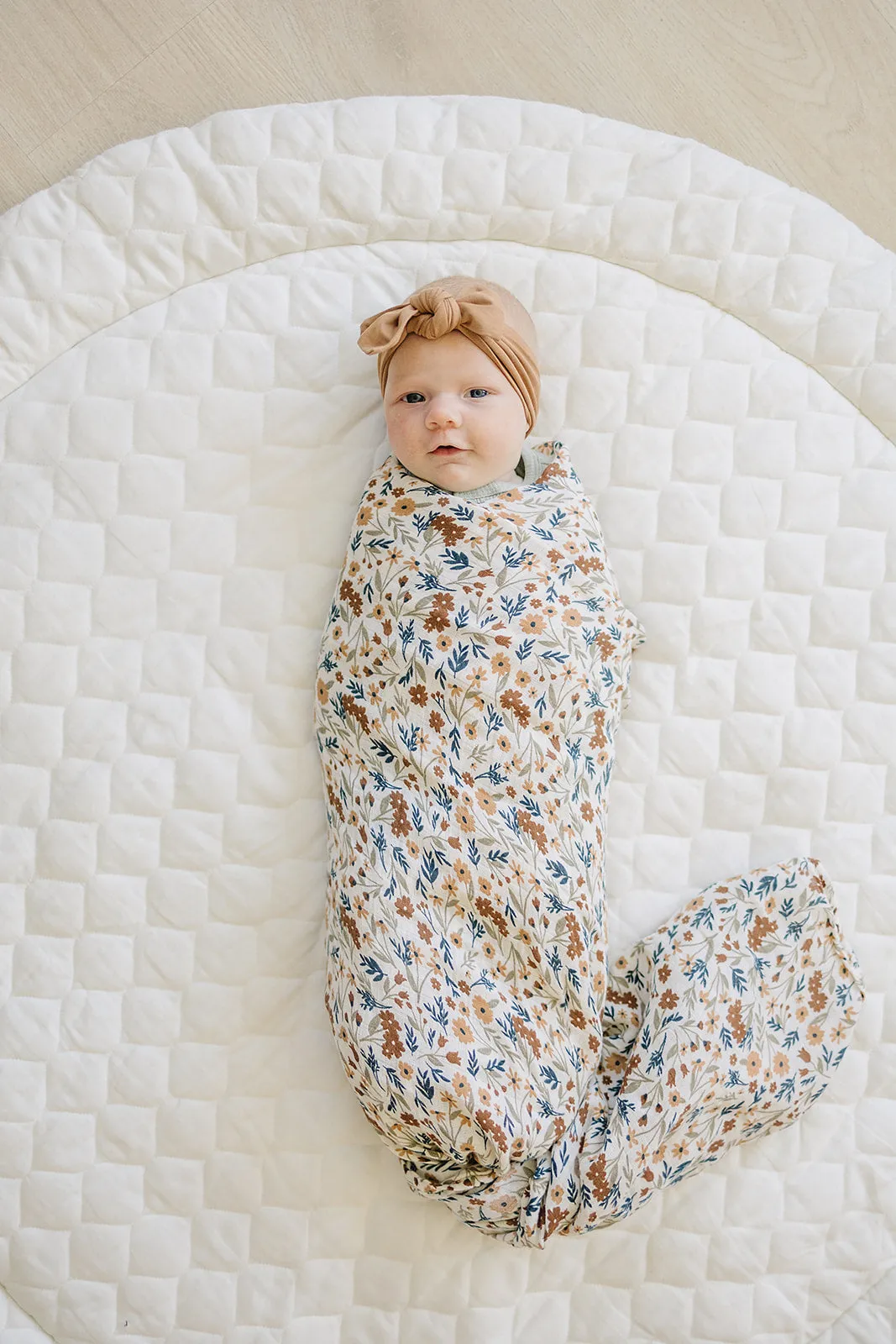 Mebie Baby Muslin Swaddle - Harvest Floral