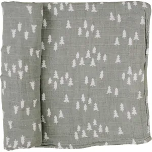 Mebie Baby Muslin Swaddle - Pines