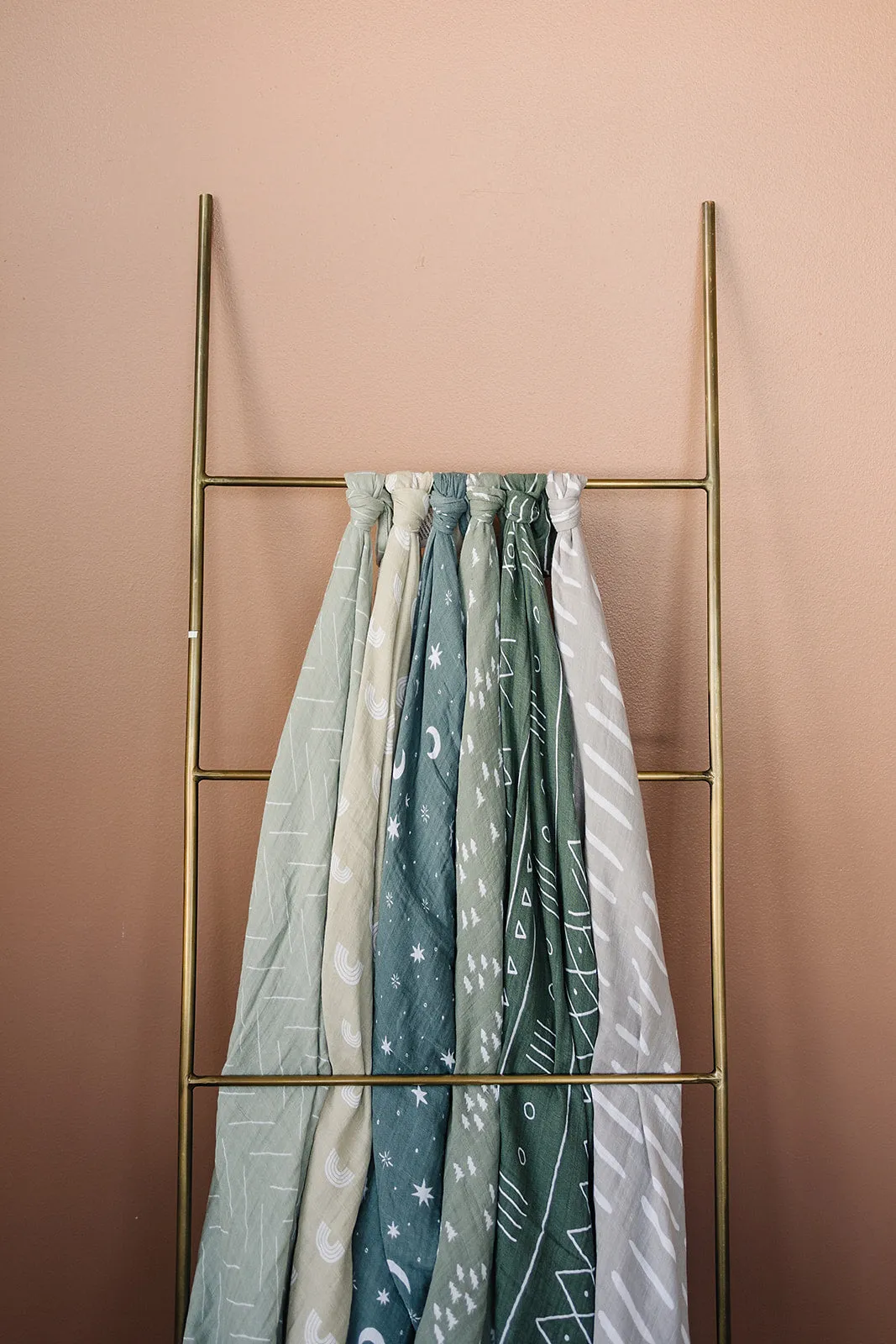 Mebie Baby Muslin Swaddle - Pines