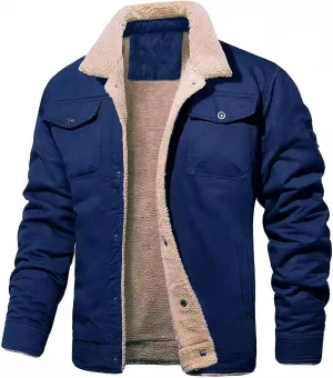 Men's Jacket Padded Cotton Workwear Coat
