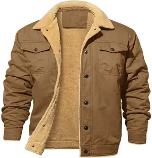 Men's Jacket Padded Cotton Workwear Coat