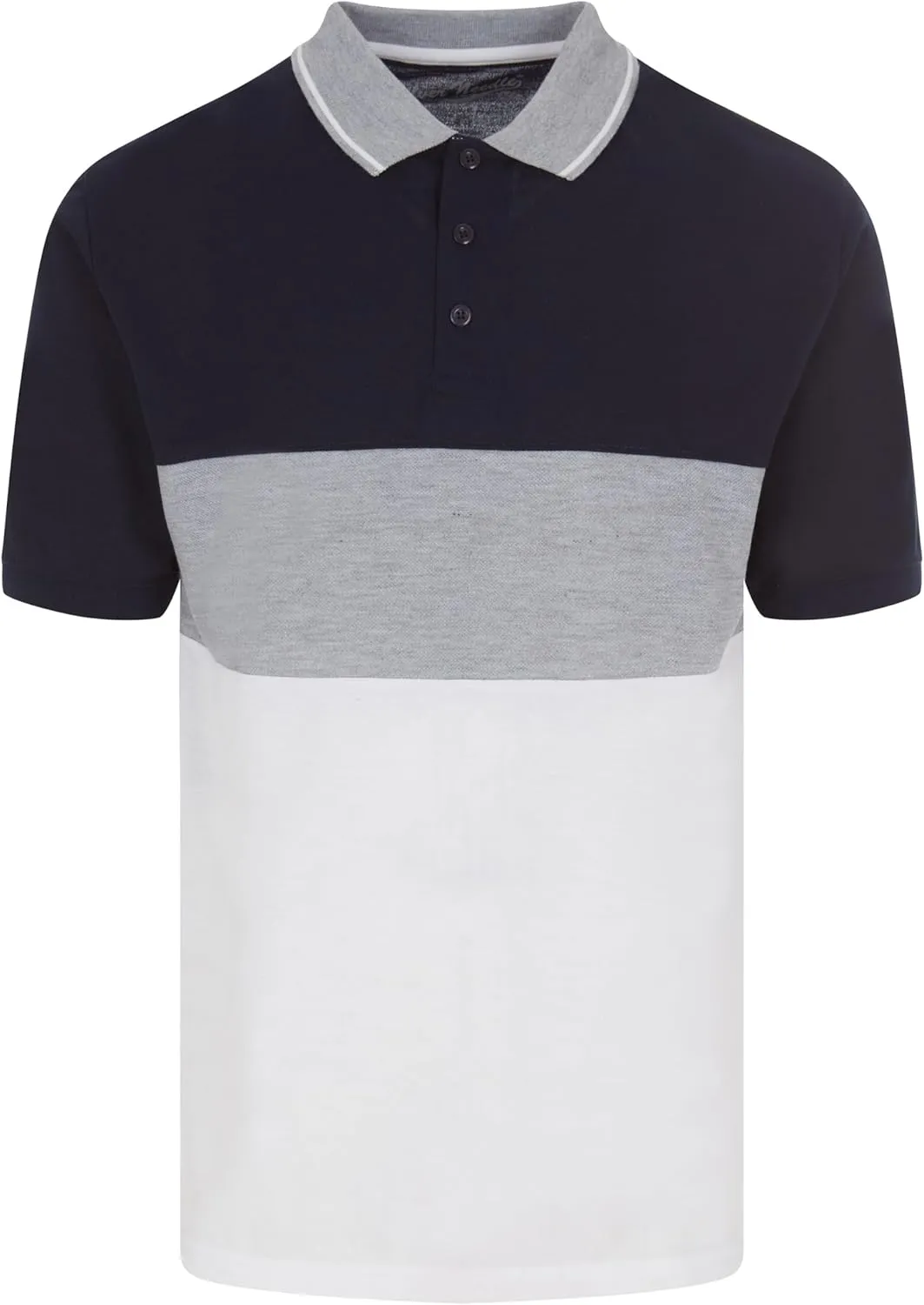 Men's Pique Polo Shirts Short Sleeve Pack of 4
