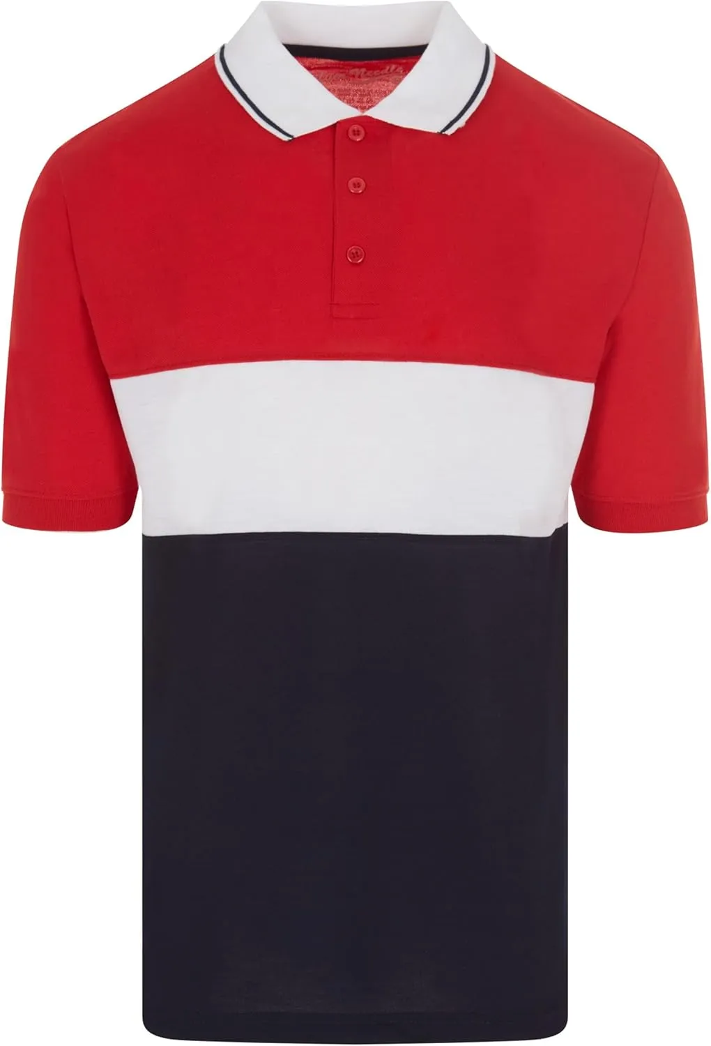 Men's Pique Polo Shirts Short Sleeve Pack of 4