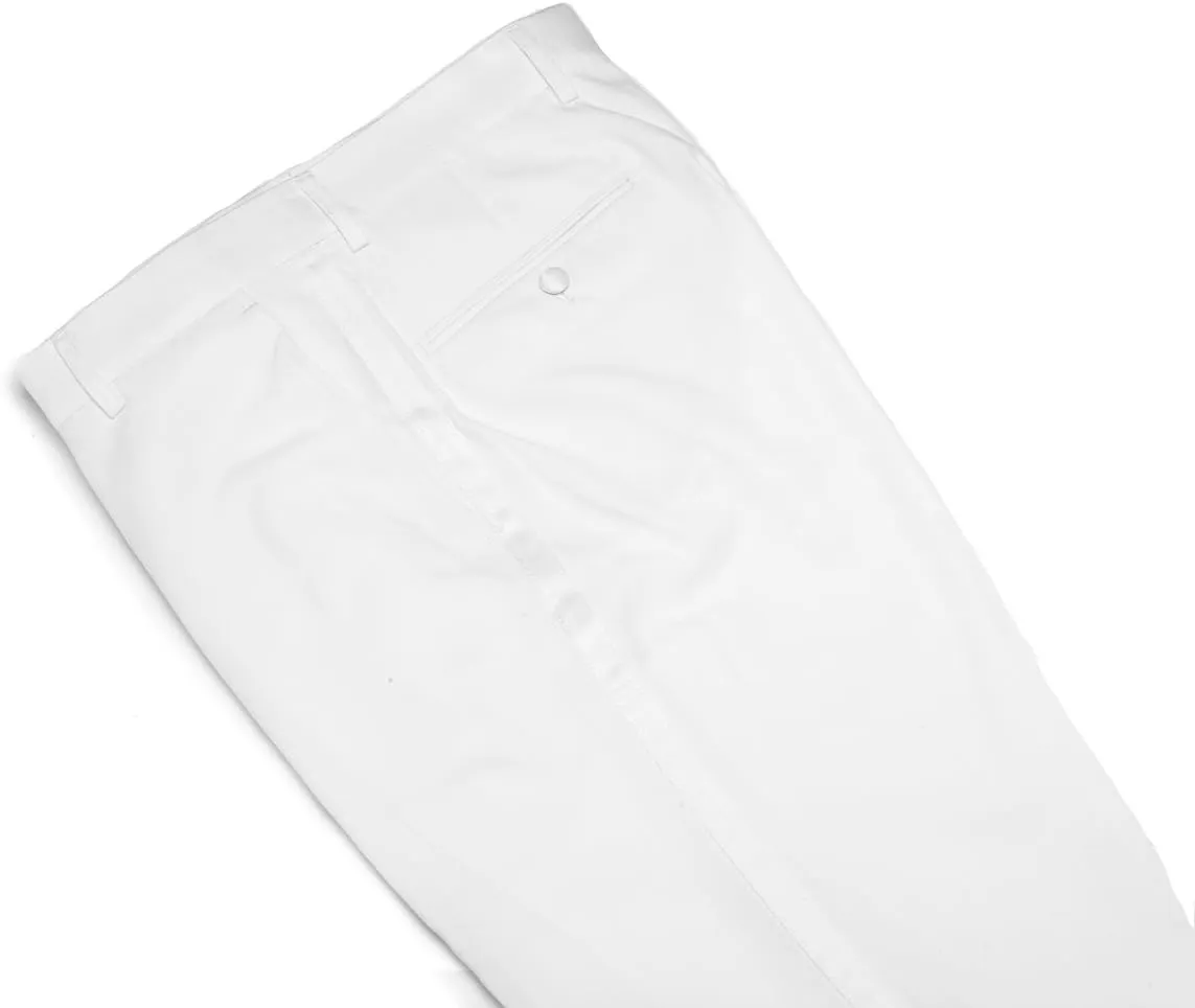 Men's TUXEDO Pants Tux Pant Flat Front Satin Band Stripe Solid Colors