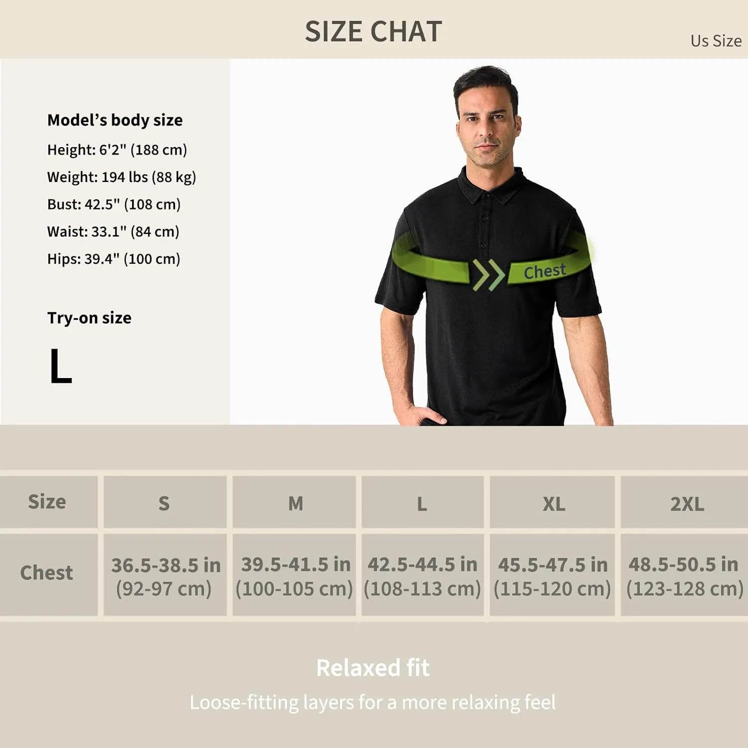 Merino Protect 100% Merino Wool Polo Shirts Mens Anti-Odor Short Sleeve Moisture Wicking Base Layer for Travel