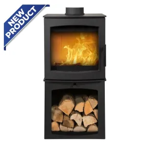 Mi-Fires Tinderbox Large on Log Box 5kW