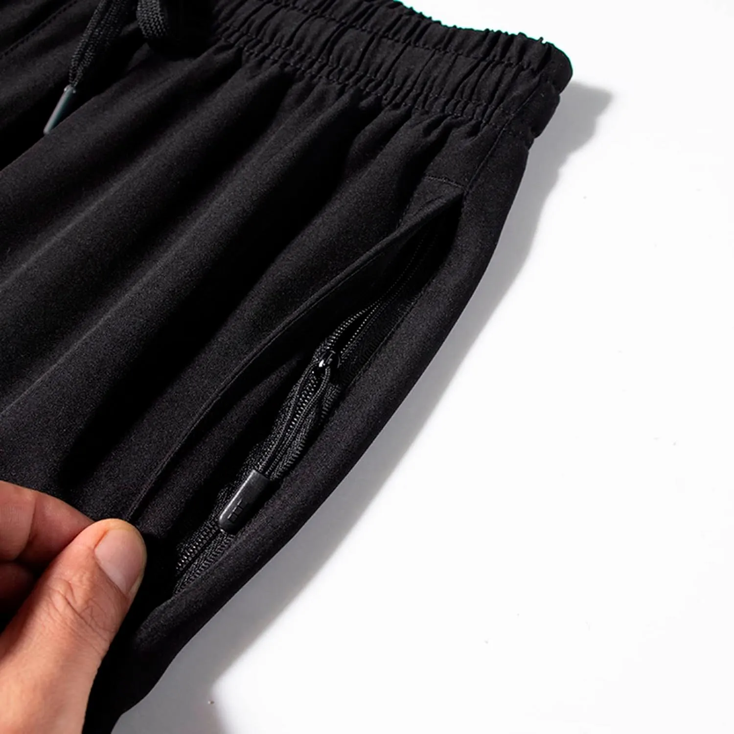 MIDOO Cargo Pants for Men Casual Drawstring Elastic Waist Sweatpants Regular Jogger Pants Loose Workout Trousers Pockets