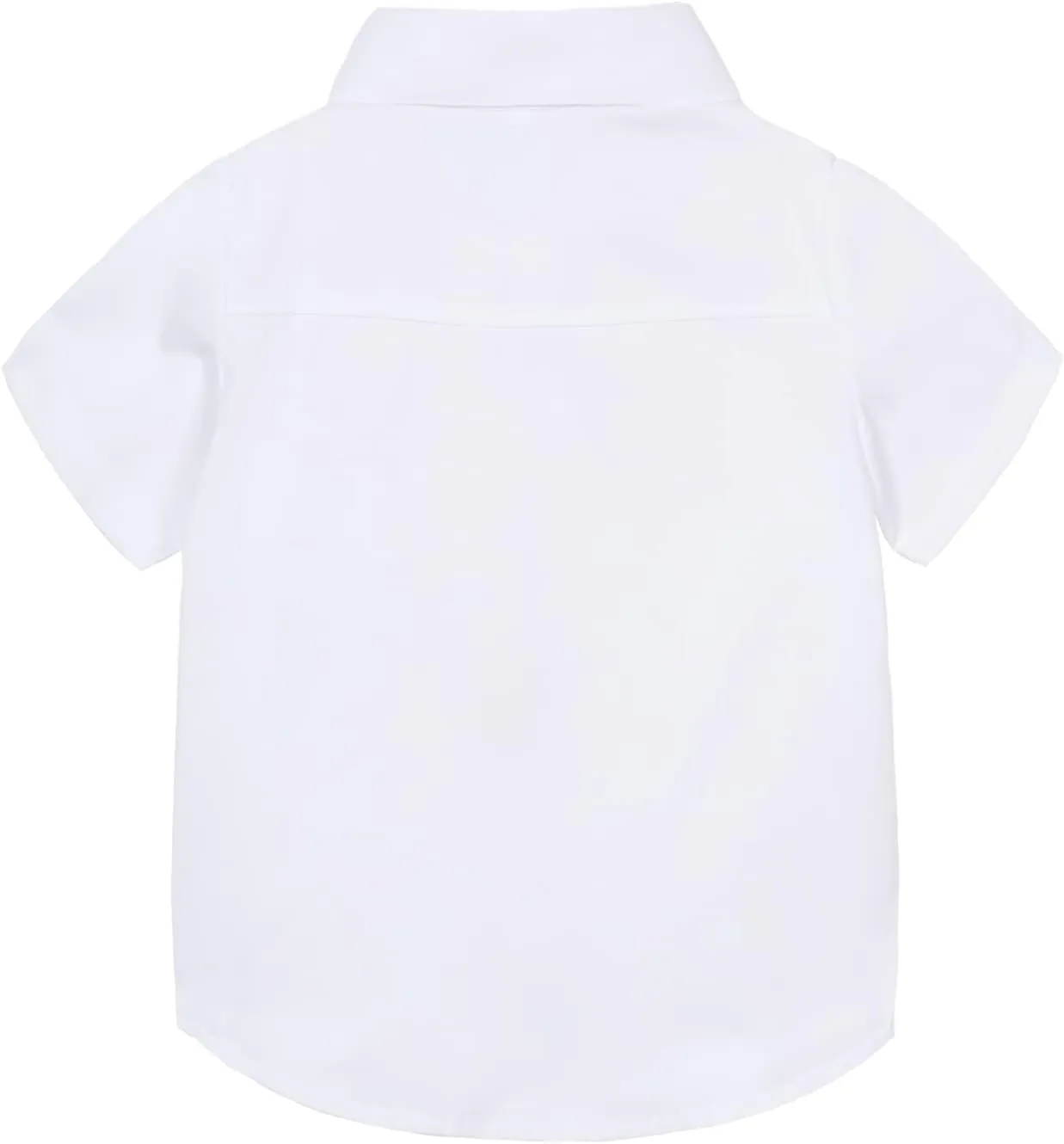 Mud Kingdom Little Boys Dress Shirts Short Sleeve Cute Summer