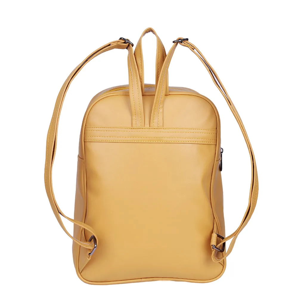 Mustard Yellow Backpack