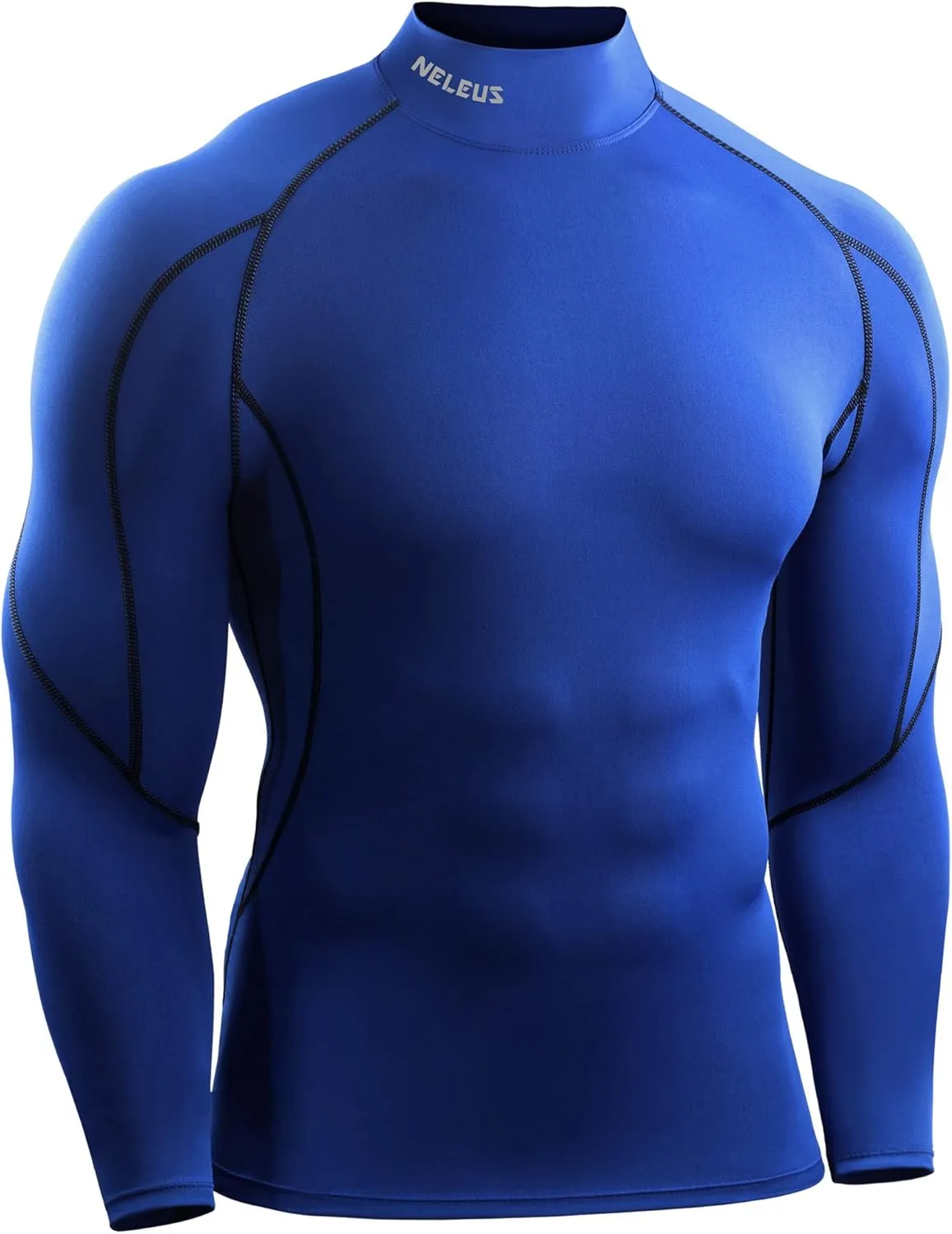 NELEUS Men's 3 Pack Athletic Compression Shirt Running Shirts