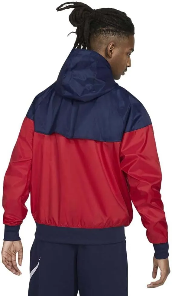 Nike Men's Woven Wind Resistant Hooded Jacket