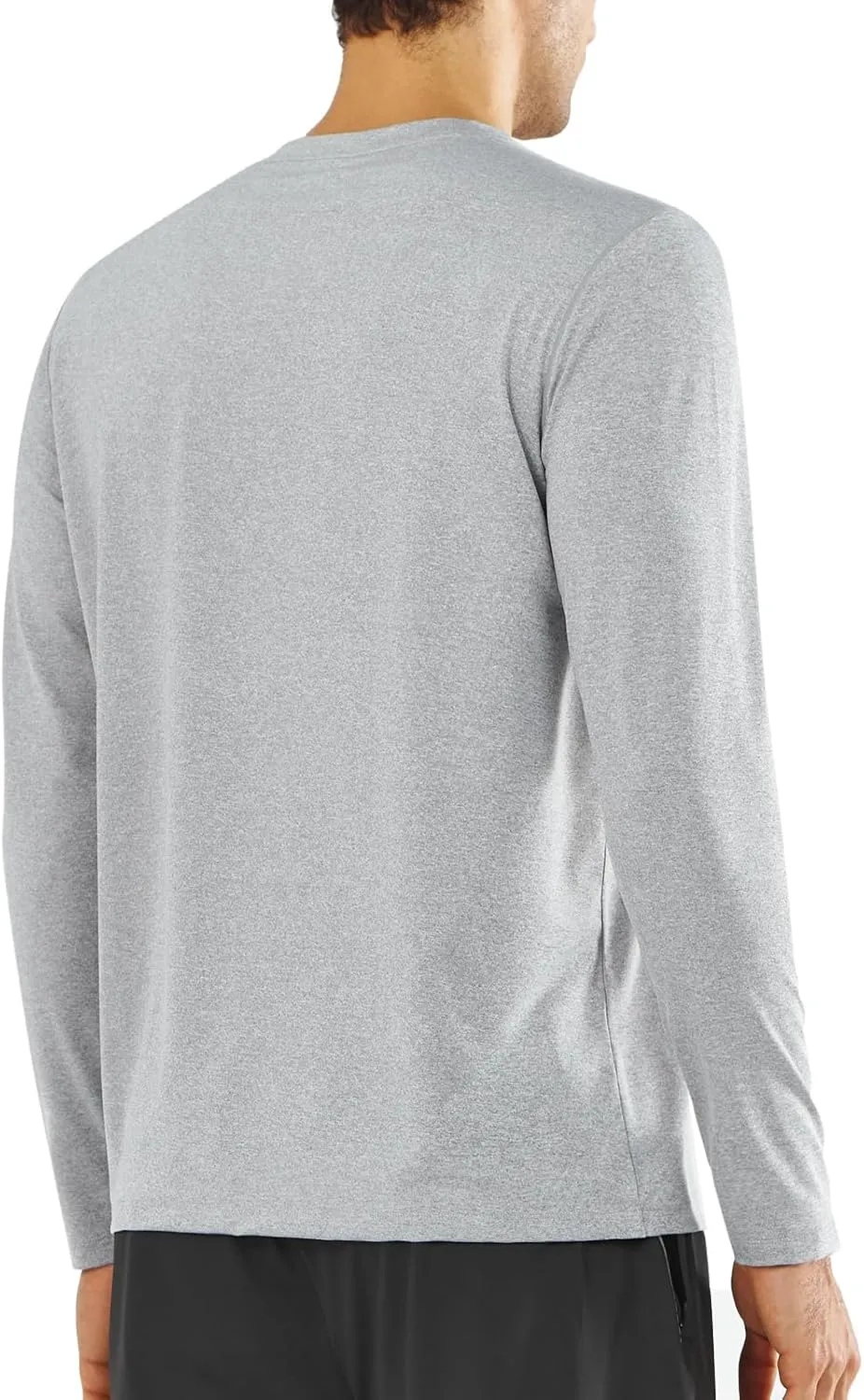 NORTHYARD Men's Long Sleeve Running Shirts Quick Dry Athletic Workout Gym Sun Protection UPF 50  Shirt Hiking Swim Rash Guard