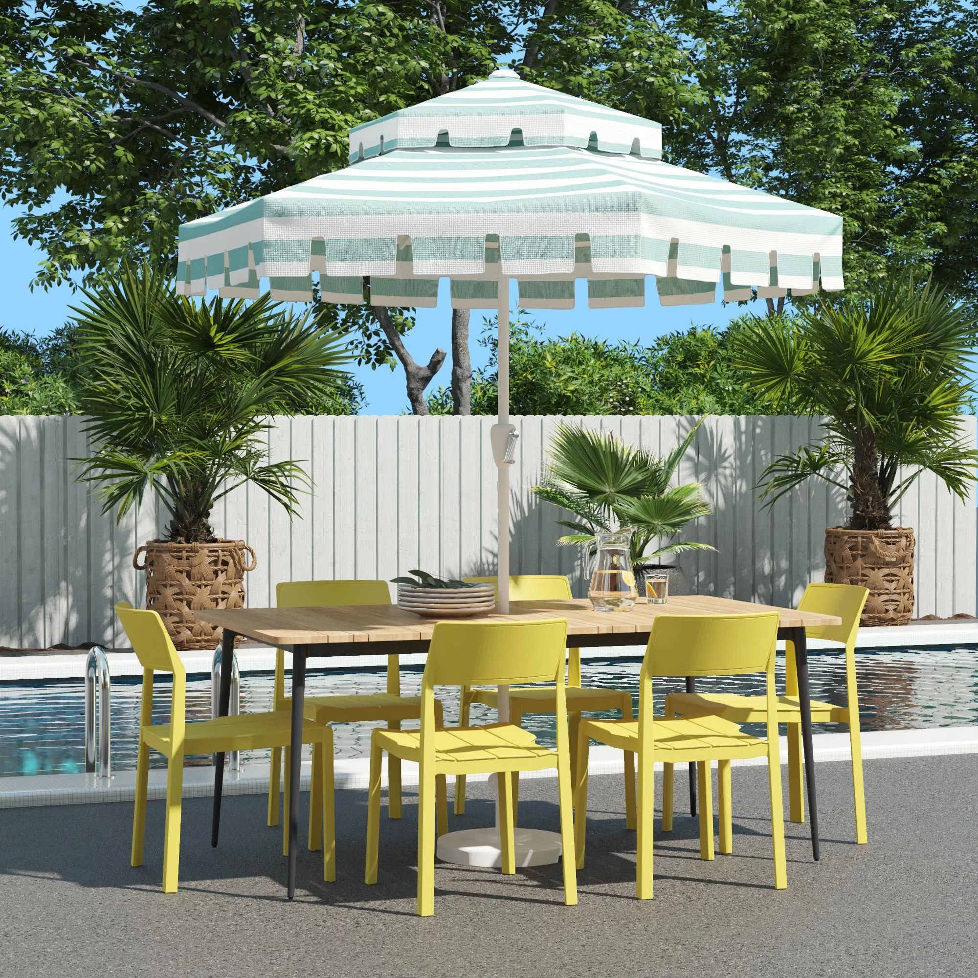 Novogratz Connie Outdoor Umbrella