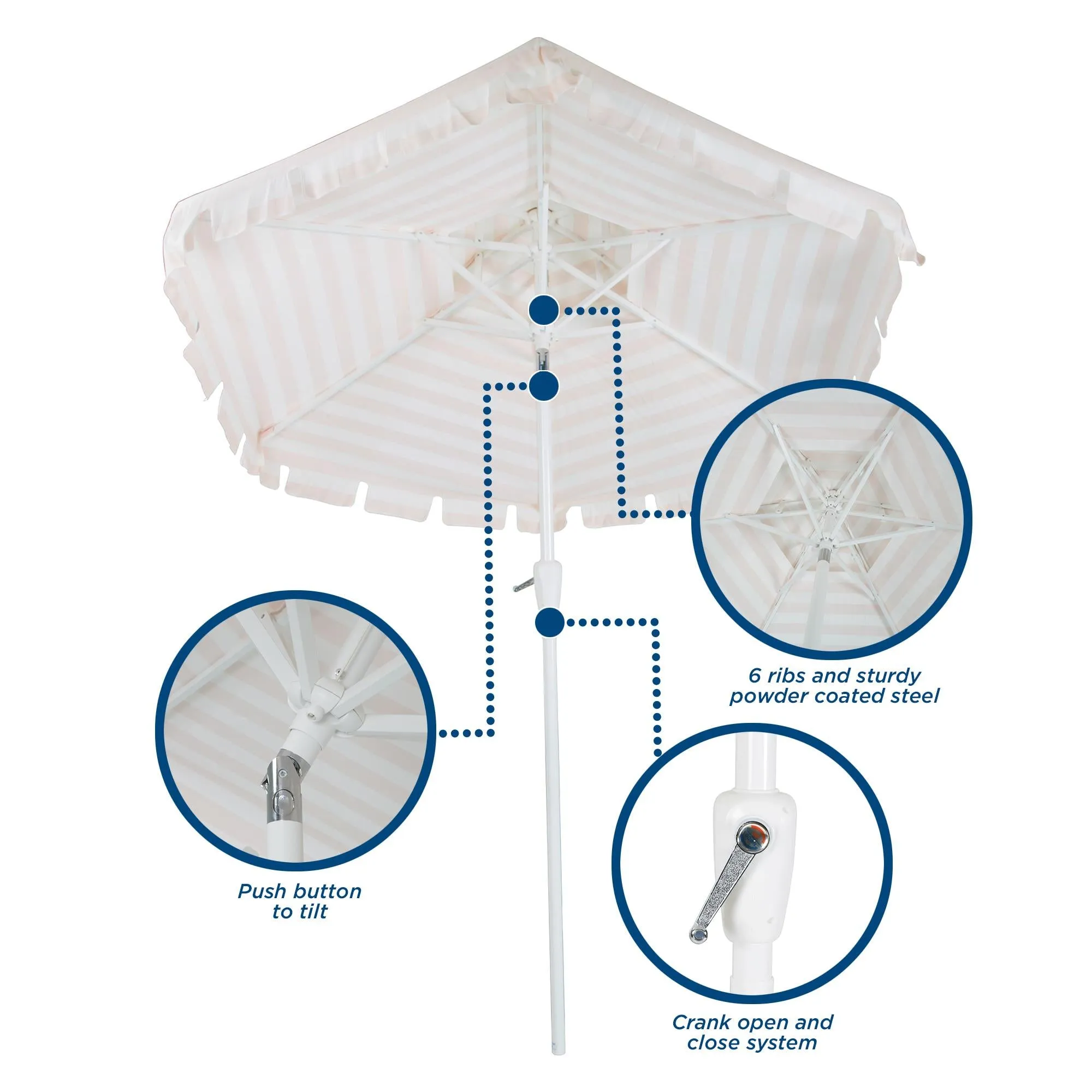 Novogratz Connie Outdoor Umbrella