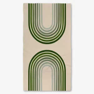 Olive Arches Luxe Bath Towel