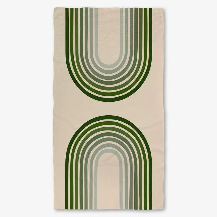 Olive Arches Luxe Bath Towel