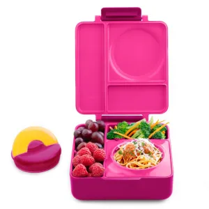 OmieBox Insulated Hot & Cold Bento Box - Pink Berry