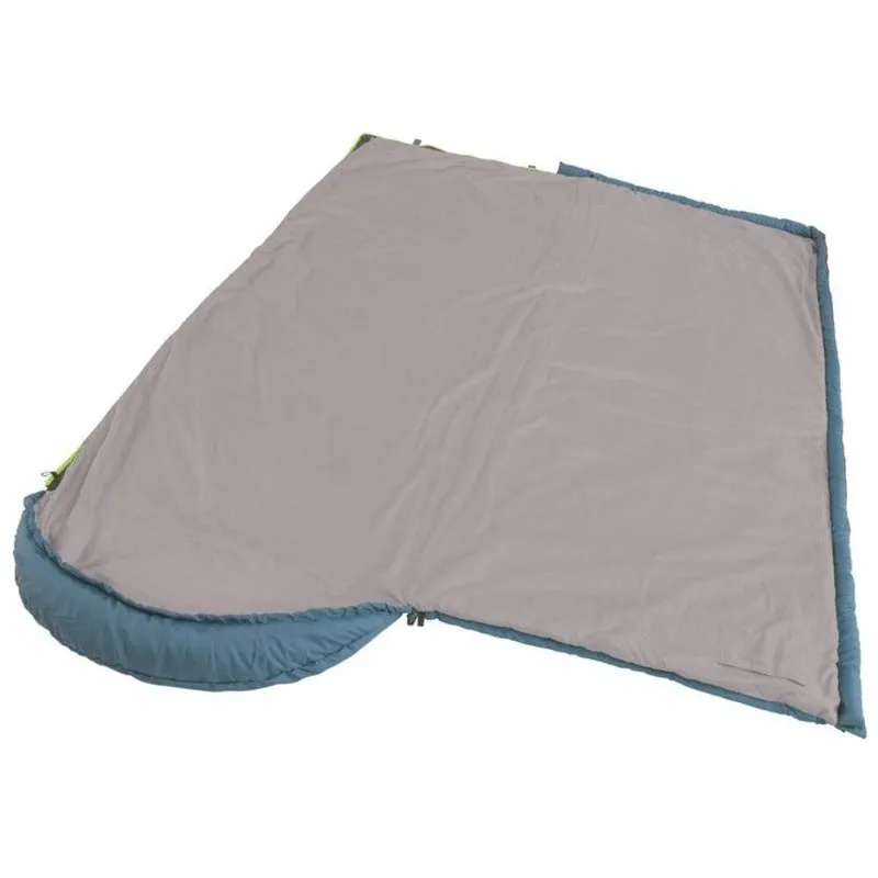 Outwell Campion Single Square Sleeping bag - Ocean Blue