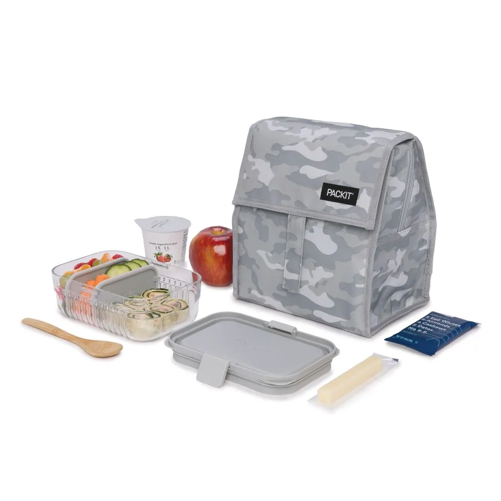 PackIt Freezable Lunch Bag - Arctic Camo