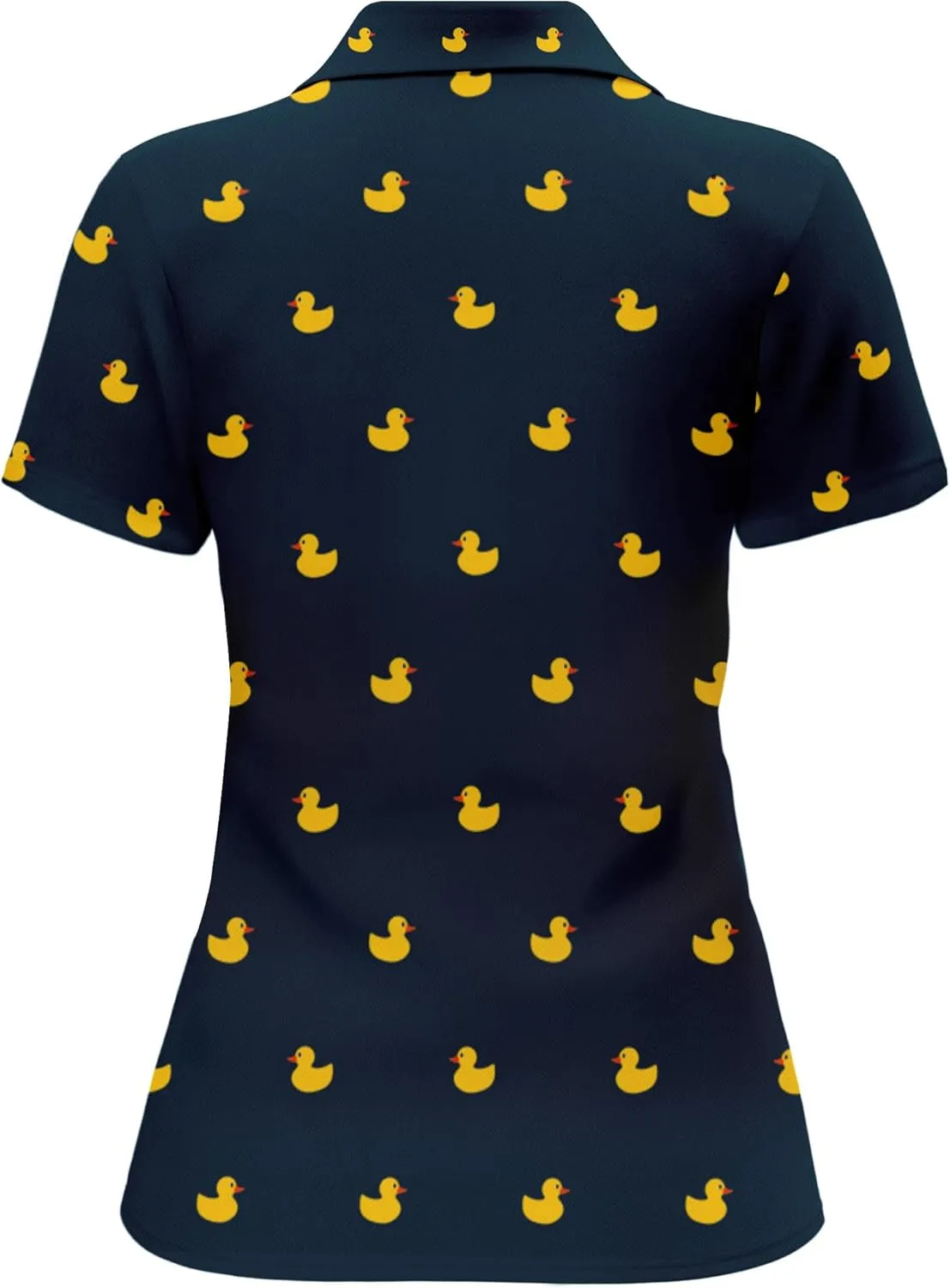 PAGYMO Funny Womens Golf Shirt Crazy Cute Print Moisture Wicking Short Sleeve Polo Shirts for Women