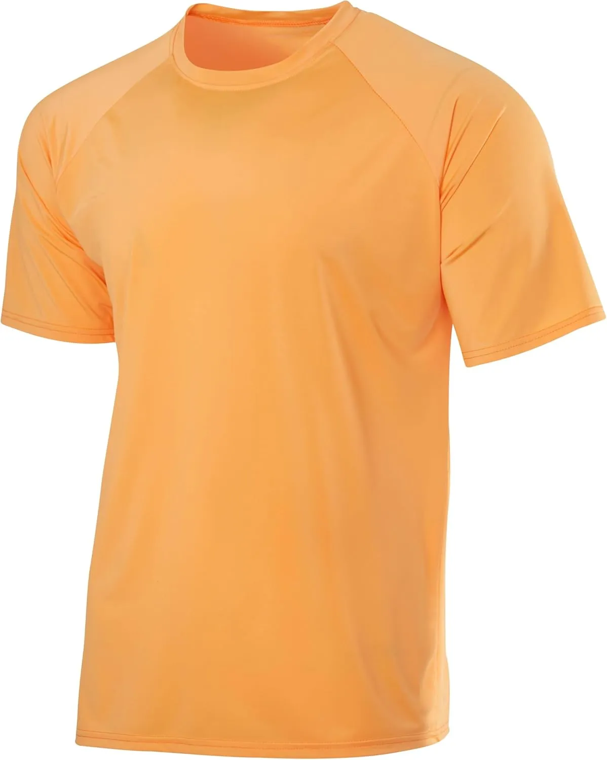 Real Essentials 4 Pack: Boys Short Sleeve Quick Dry UPF 50  Sun Protection Rash Guard Shirt Swimwear Surf Top for Boys