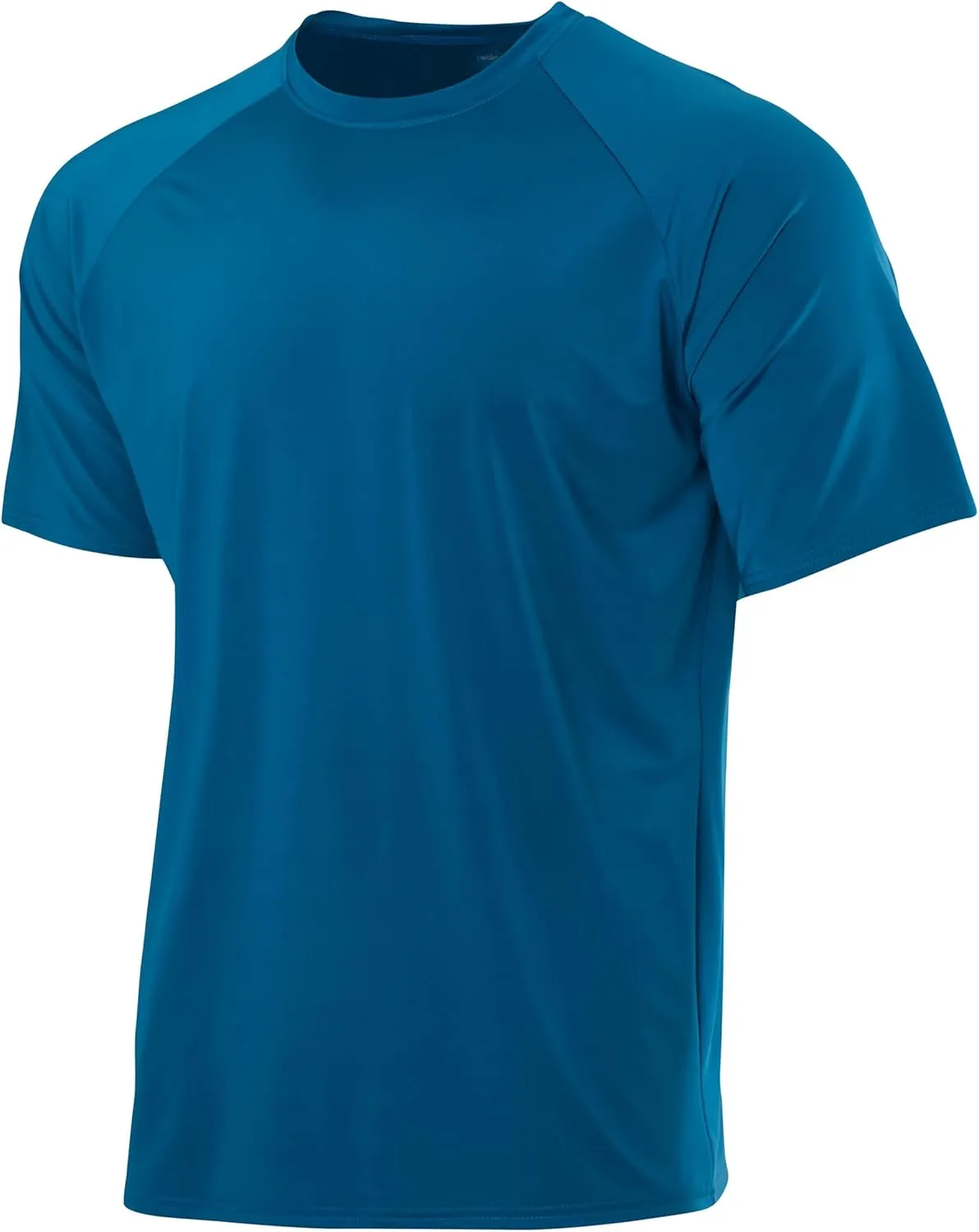 Real Essentials 4 Pack: Boys Short Sleeve Quick Dry UPF 50  Sun Protection Rash Guard Shirt Swimwear Surf Top for Boys