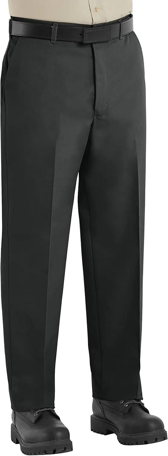 Red Kap Men's Wrinkle-Free Regular Fit Twill Blend Work Pants