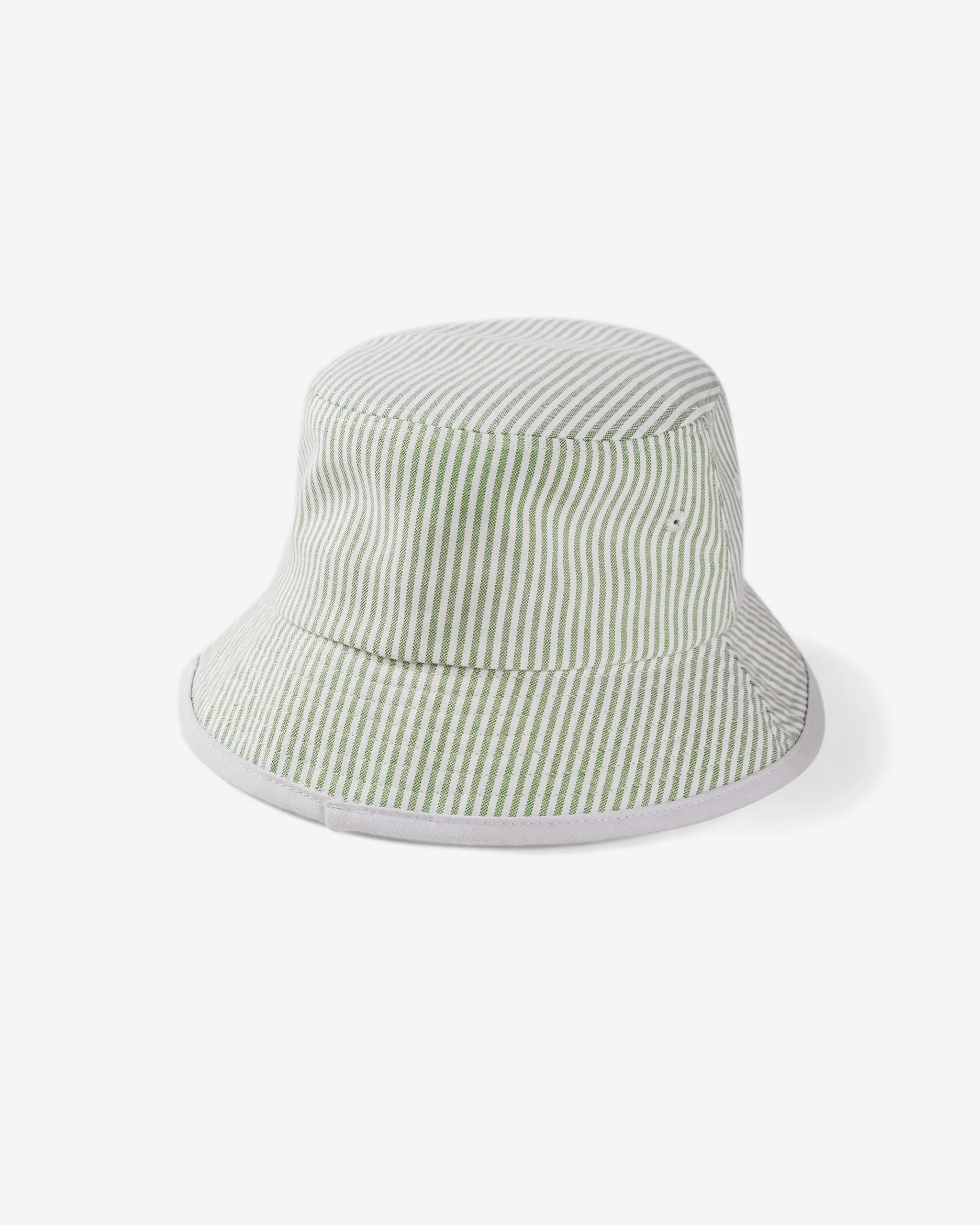Seersucker Bucket - Green