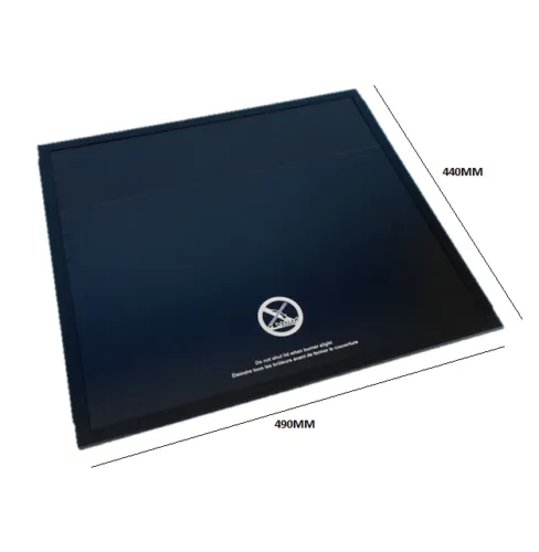 SG993.BK - Glass Lid Only - Suit Spinflo Caprice / Minigrill MK3 Stoves SSPA0236