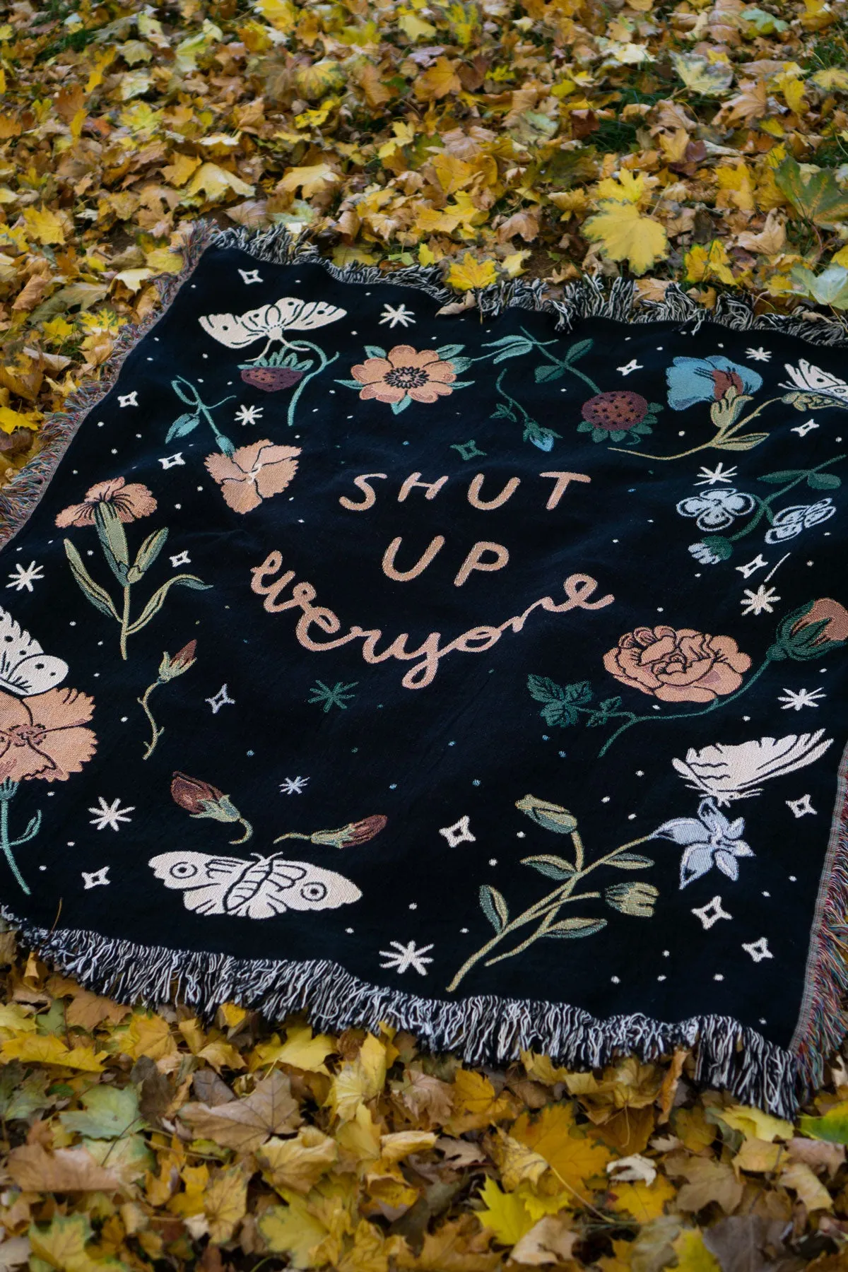 Shut Up Everyone Blanket
