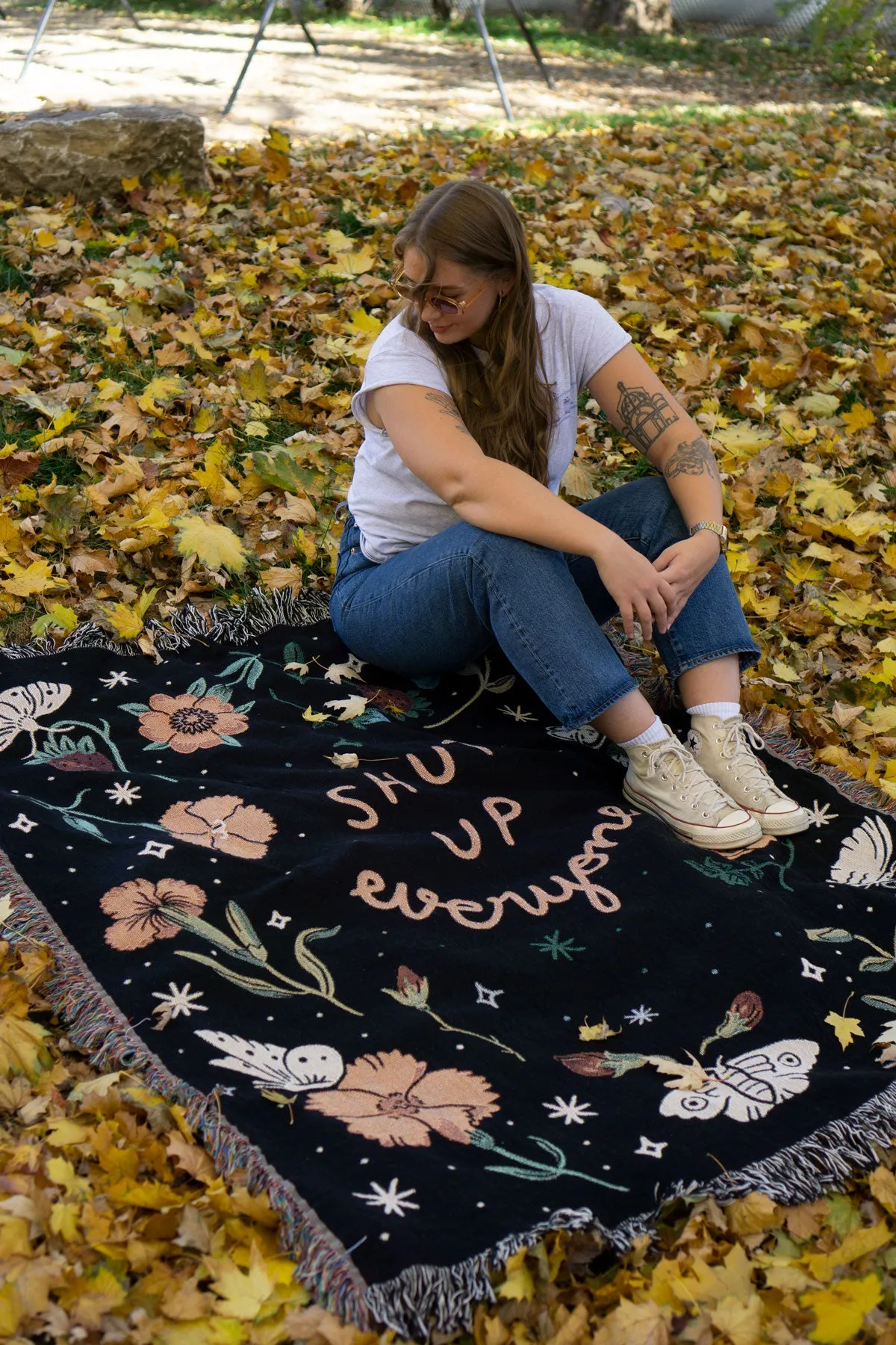 Shut Up Everyone Blanket