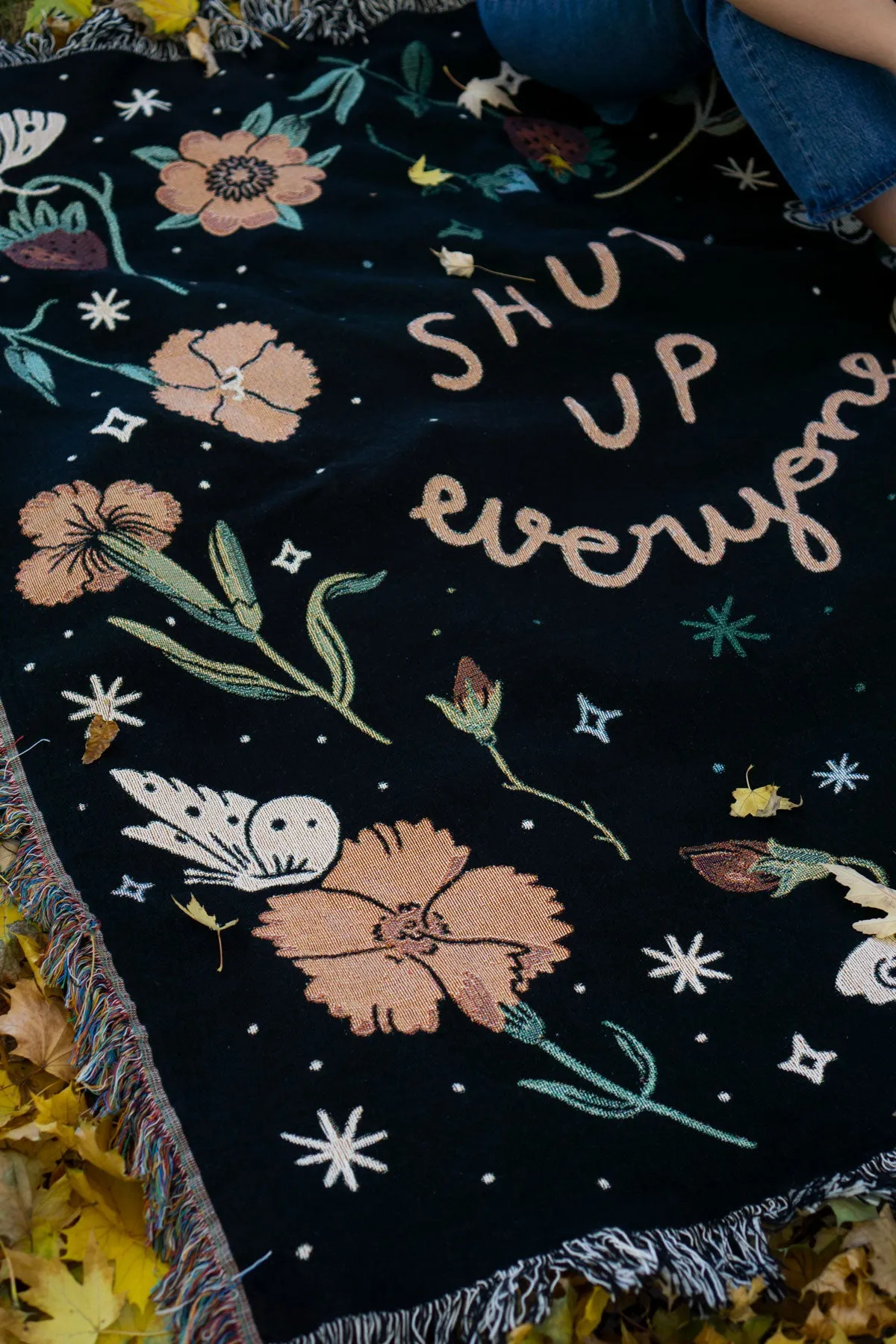 Shut Up Everyone Blanket