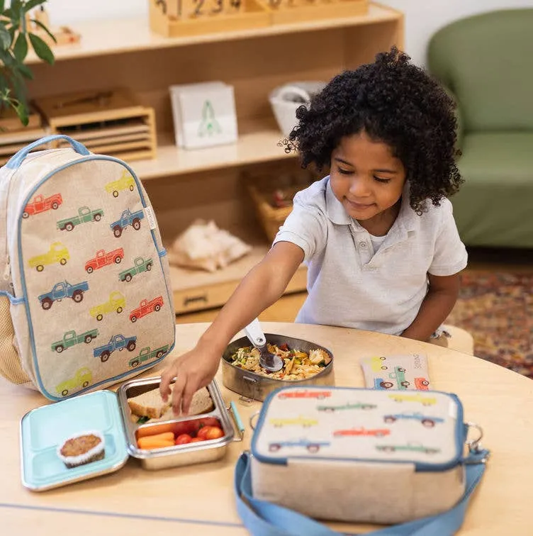 SoYoung Insulated Lunch Bag - Vintage Trucks