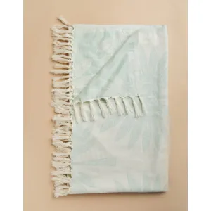 Spartina Beach Blanket - Palmetto Frond Seafoam