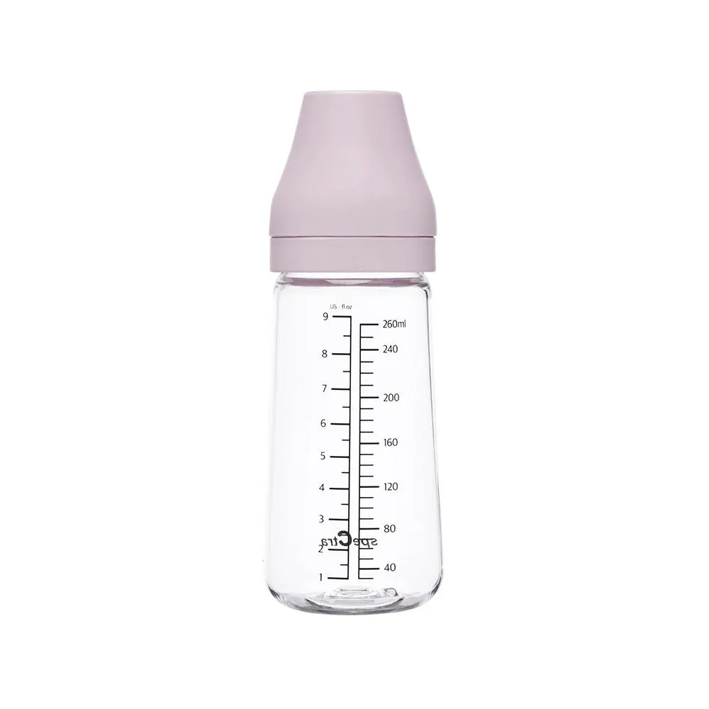 Spectra Leak Proof Straw Bottle - PA Baby Bottle Lavender 260 ML