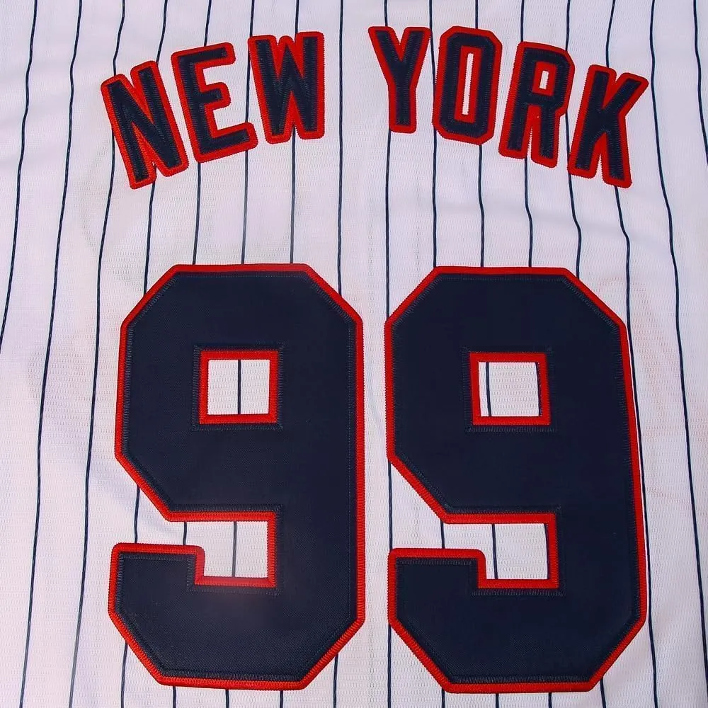 Stitched Youth New York 99 Baseball Jerseys Kids Shirts Hip Hop Boys' Clothing for Party Xmas Gifts