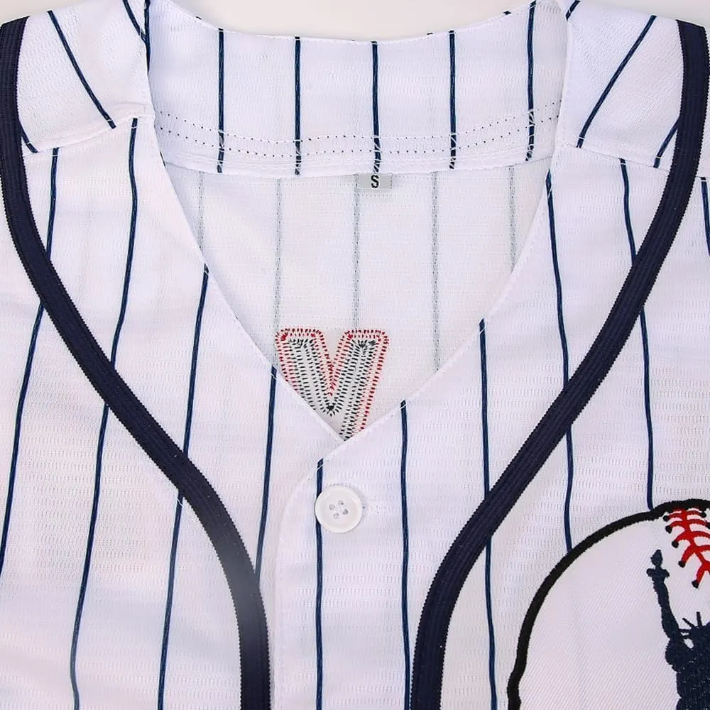 Stitched Youth New York 99 Baseball Jerseys Kids Shirts Hip Hop Boys' Clothing for Party Xmas Gifts