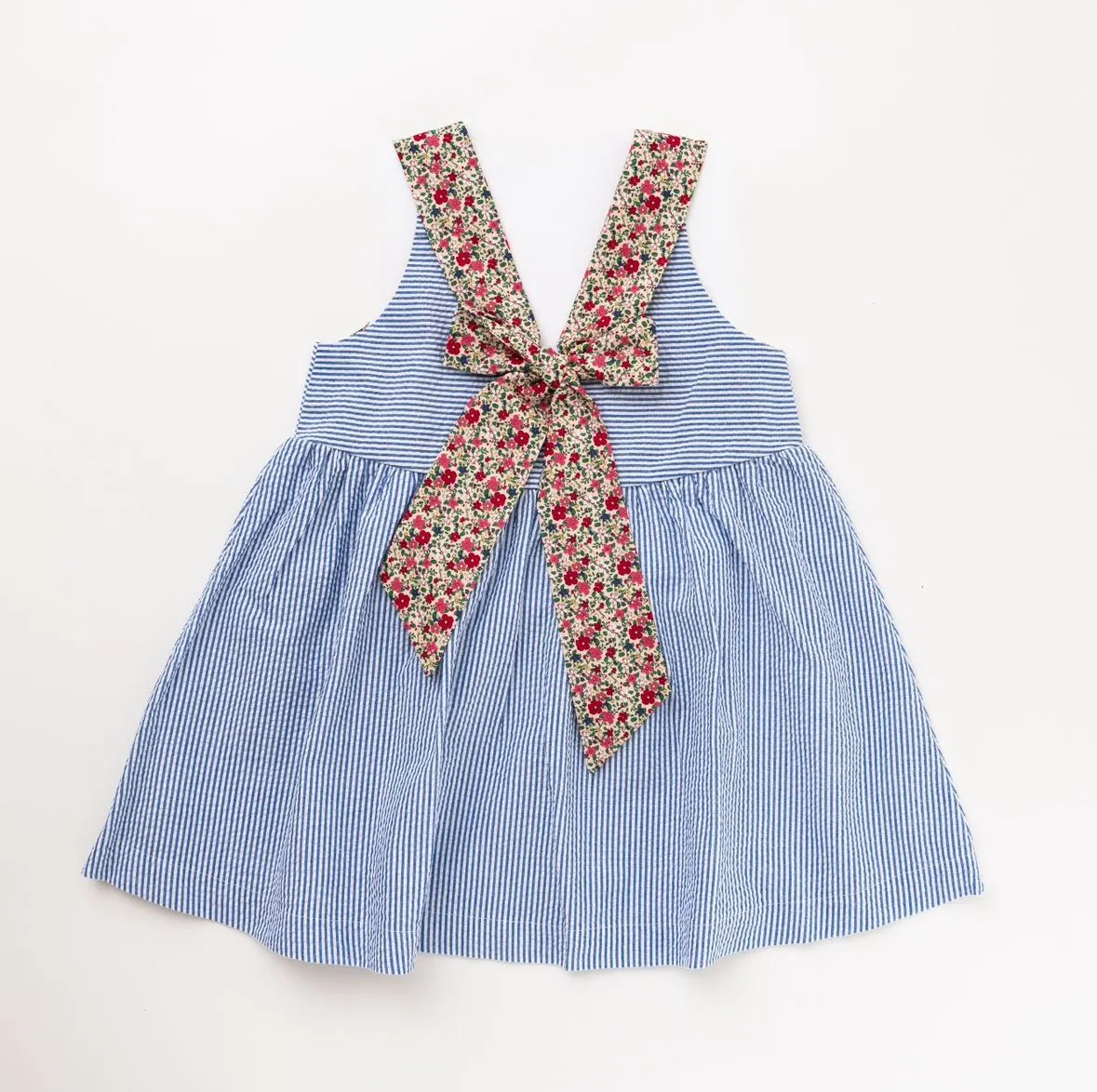 Sunday Dress, Azure Posy