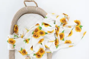Sunflower Organic Bamboo Muslin Wrap