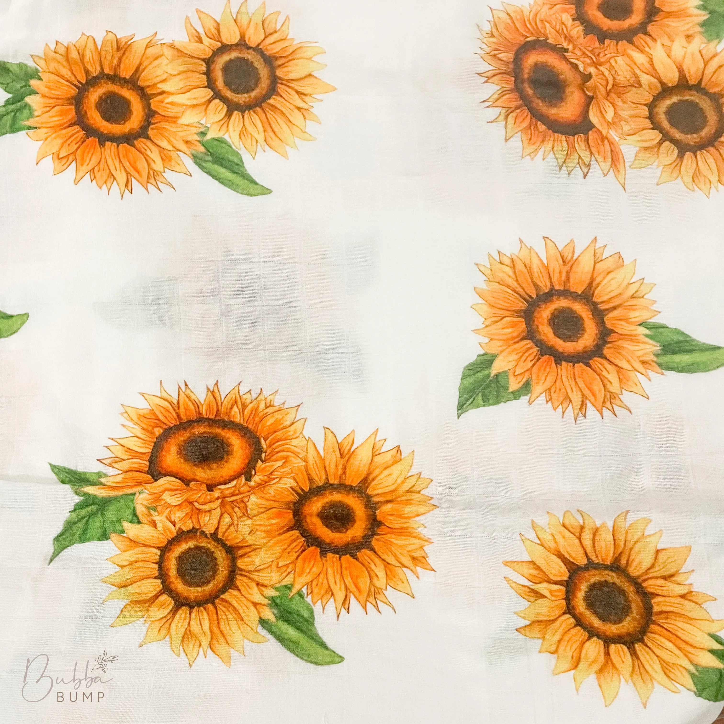 Sunflower Organic Bamboo Muslin Wrap
