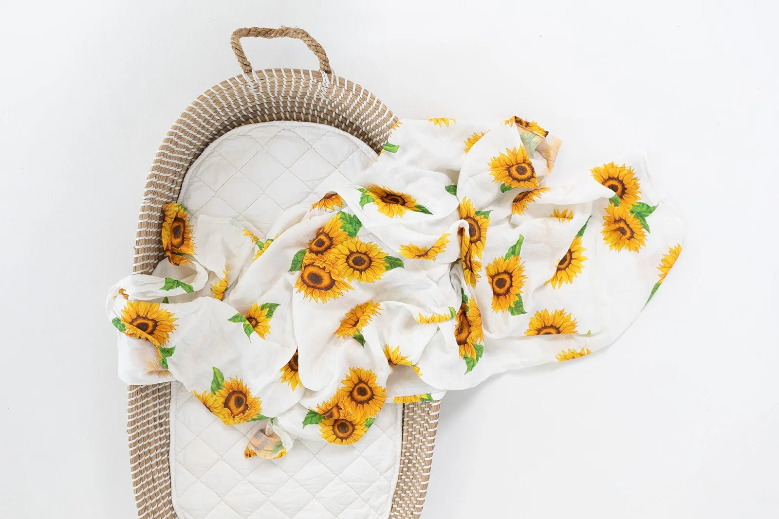 Sunflower Organic Bamboo Muslin Wrap