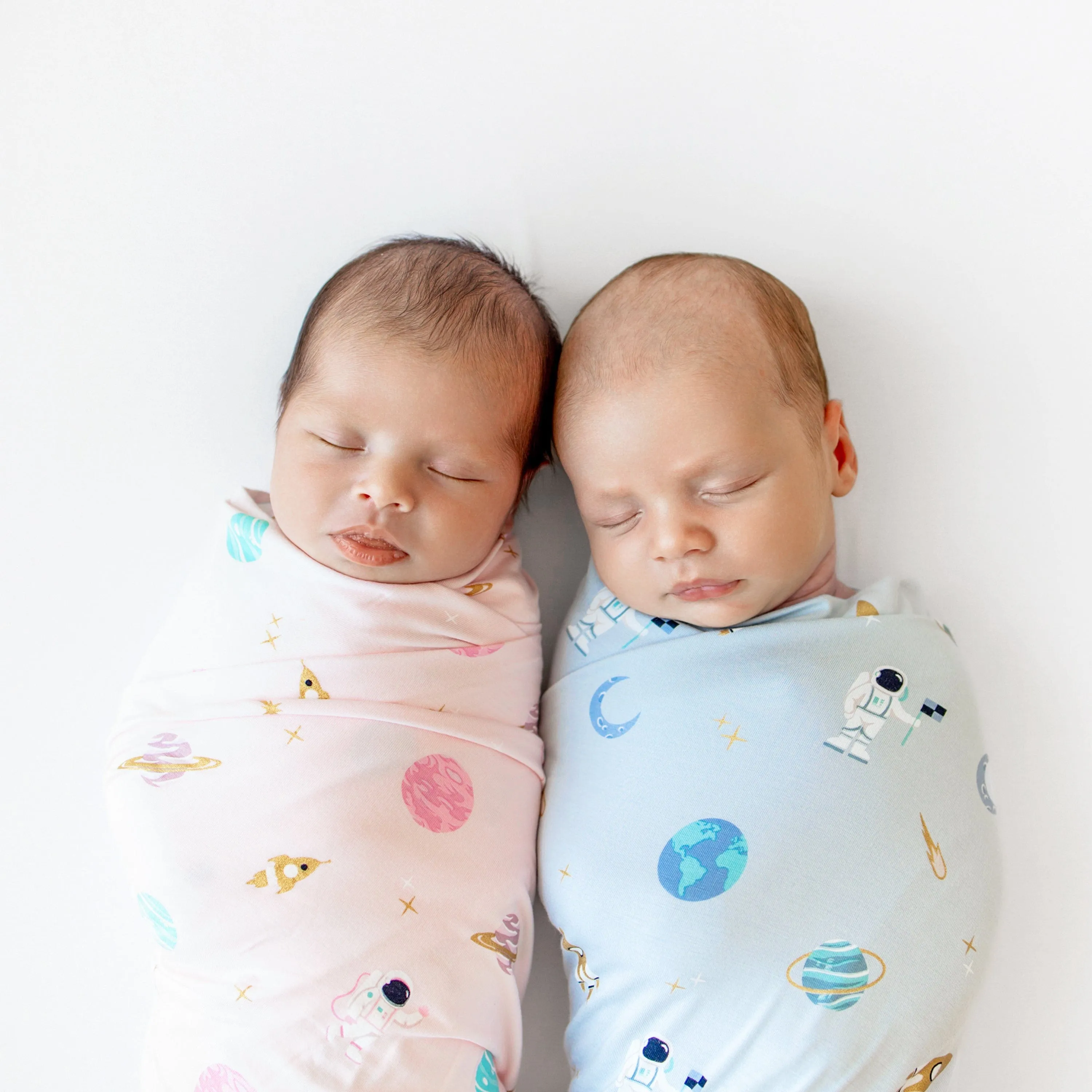 Swaddle Blanket in Ice Space