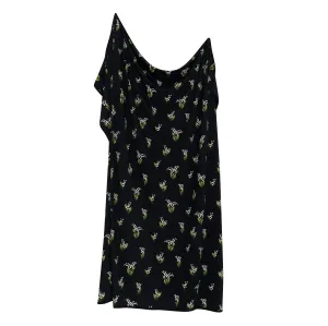 Swaddle Blanket in Midnight Lily