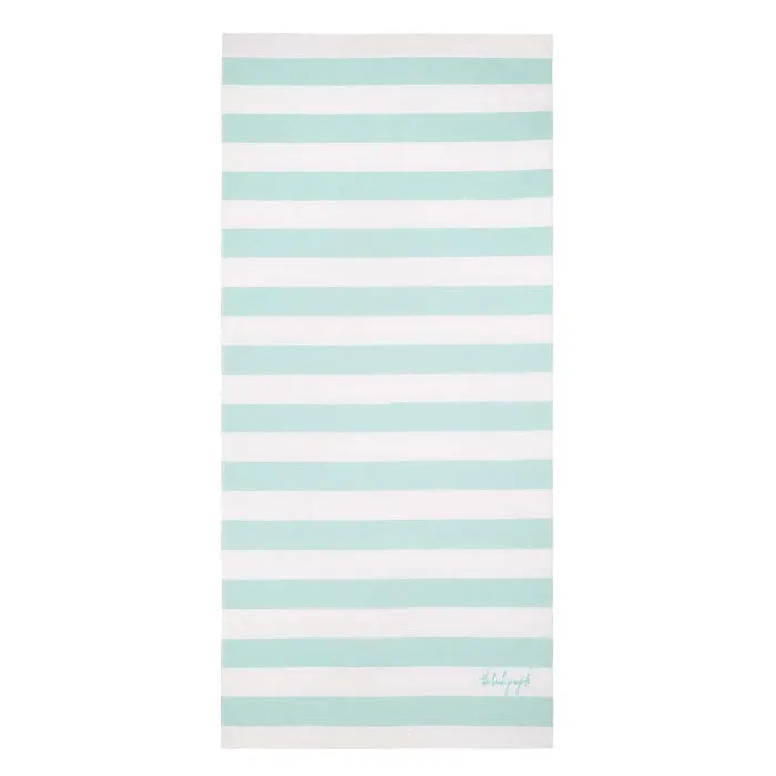 The Beach People Child Sand-Free Cabana Towel Reef Green