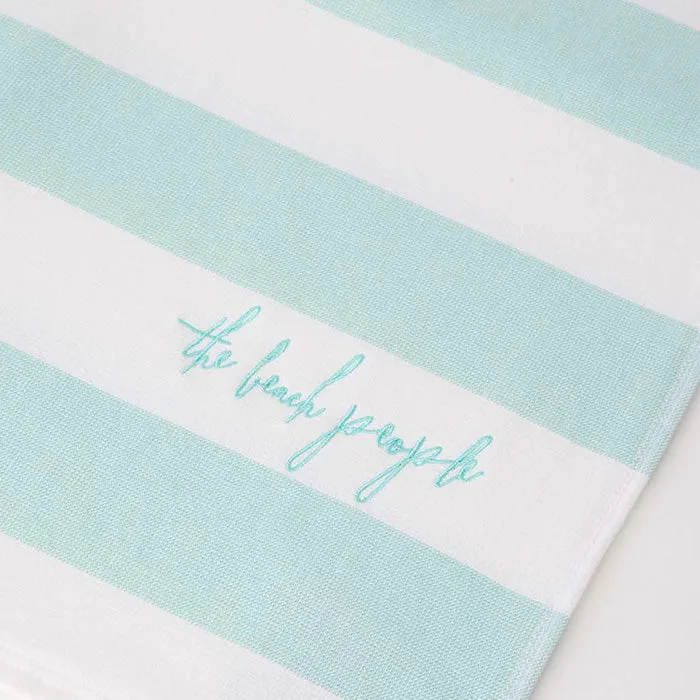 The Beach People Child Sand-Free Cabana Towel Reef Green