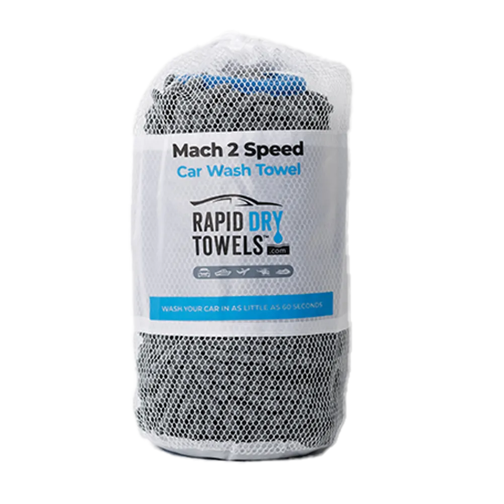 The Mach 2 Speed Car Wash Towel
