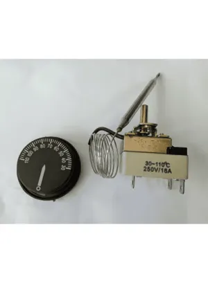 Thermostat for ovens and high temperature items and Bain-marie and stove's 30 to 110 deg