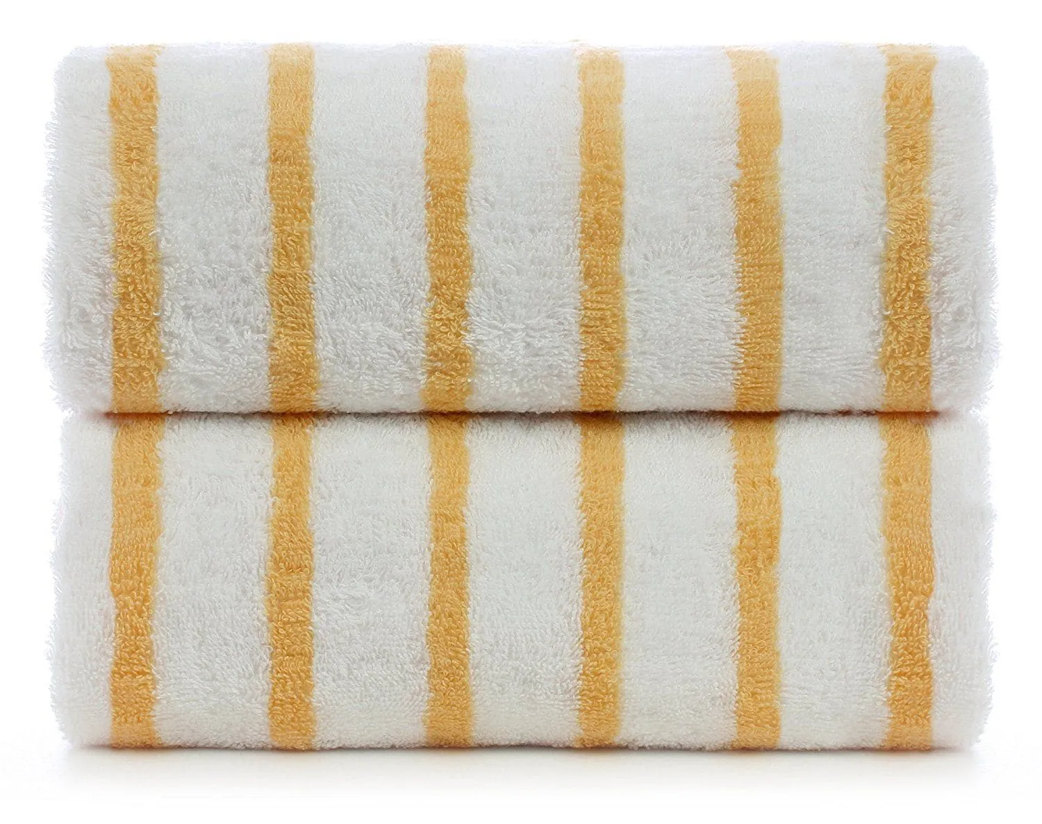 Thin Cabana Stripe Beach Towels, Soft & Absorbent, (Large, 2 Pack)