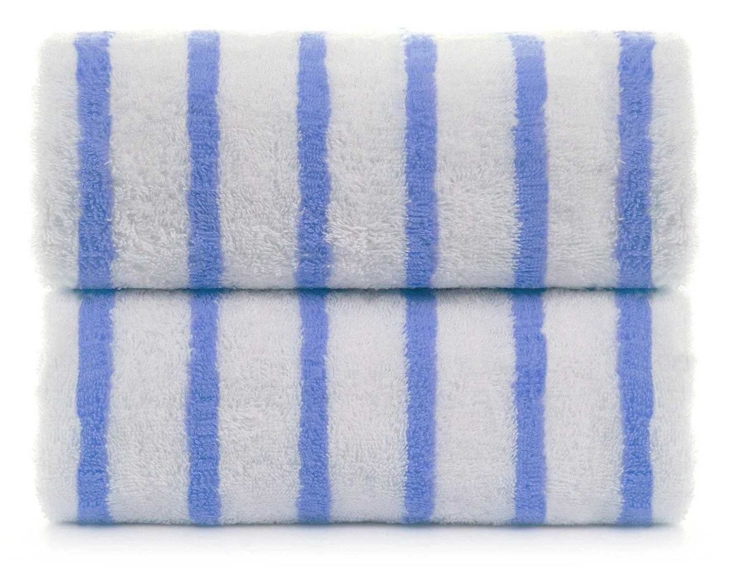 Thin Cabana Stripe Beach Towels, Soft & Absorbent, (Large, 2 Pack)